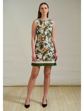 SLEEVELESS COTTON DRESS ZANZIBAR BEIGE
