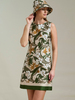 SLEEVELESS COTTON DRESS ZANIBAR BEIGE
