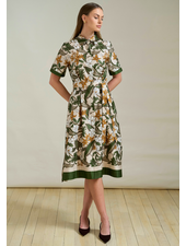HALFSLEEVES DRESS: ZANZIBAR BEIGE