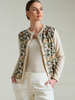CASHMERE KNITTED CARDIGAN SET ZANIZBAR BEIGE