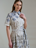 HALF-SLEEVES DRESS: SEVILLE IVORY