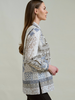 COLLARED COTTON PRINTED SHIRT SEVILLE IVORY