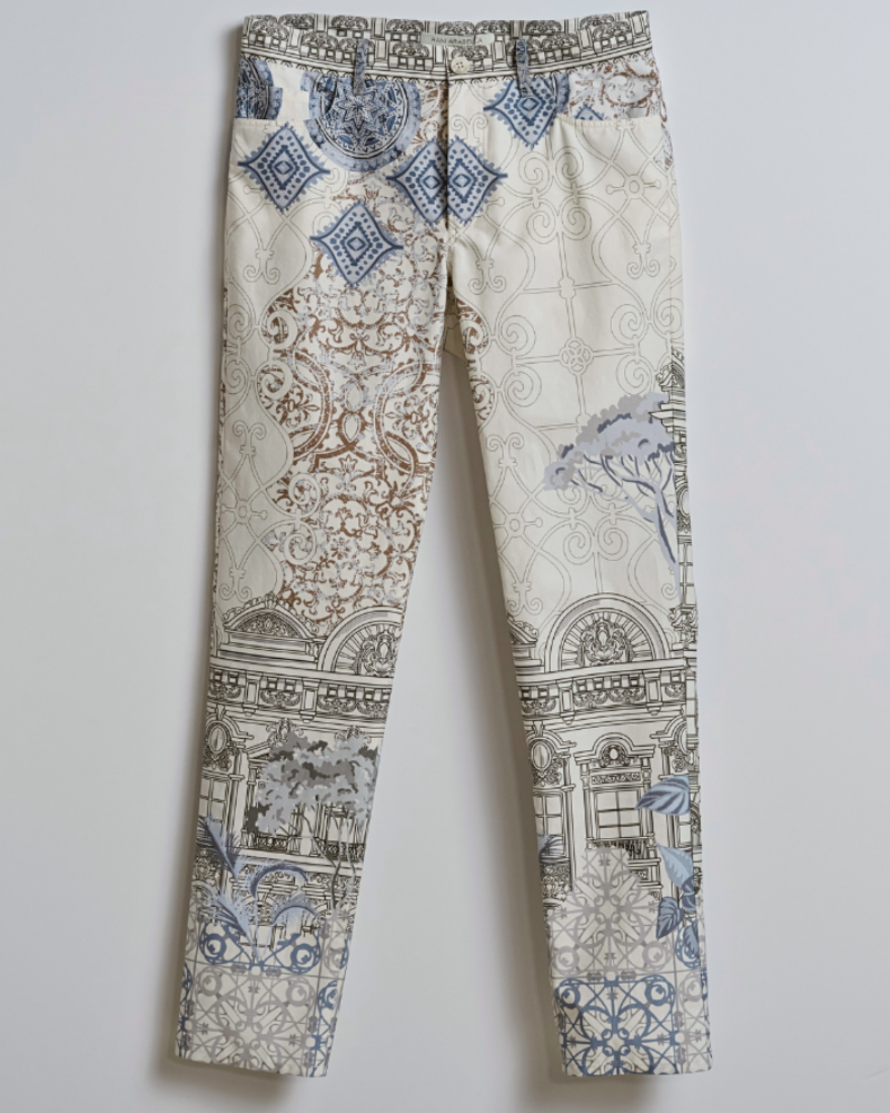 COTTON JEANS: SEVILLE IVORY