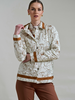WELLINGTON IVORY  QUILTED JACKET