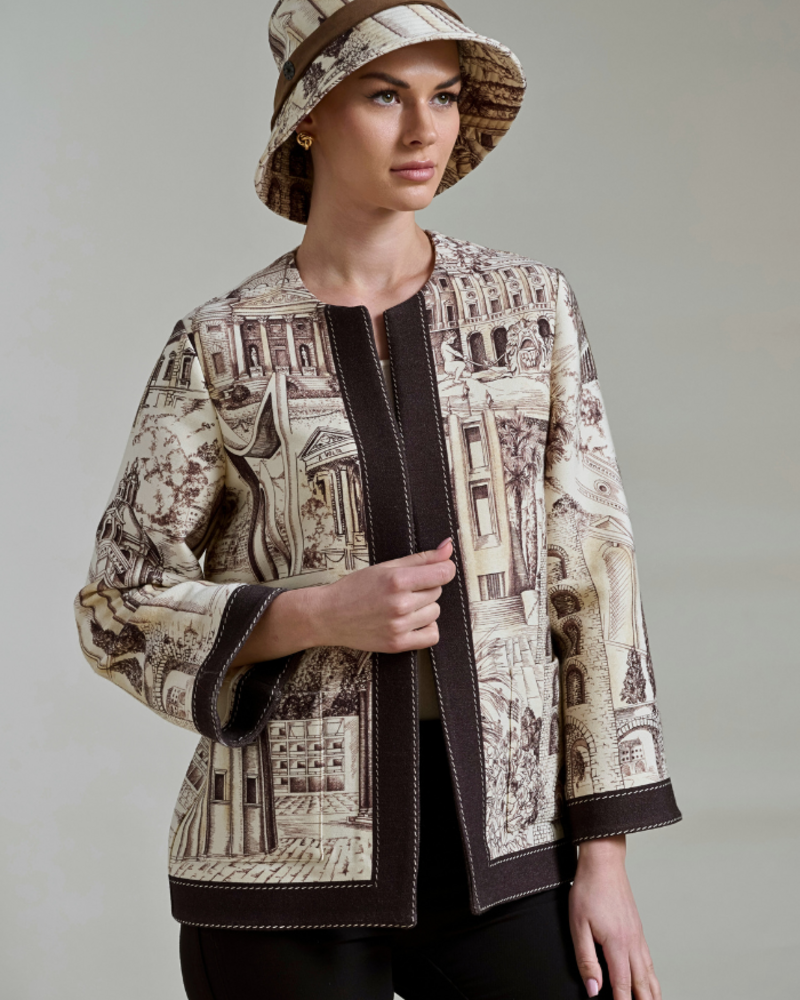 DOUBLE FACE CASHMERE  W/ POCKETS: LAKE COMO