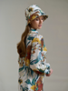 SICILY SILK LONG SLEEVE DRESS