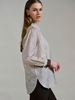 COLLARED SILK PRINTED SHIRT: SARATOGA