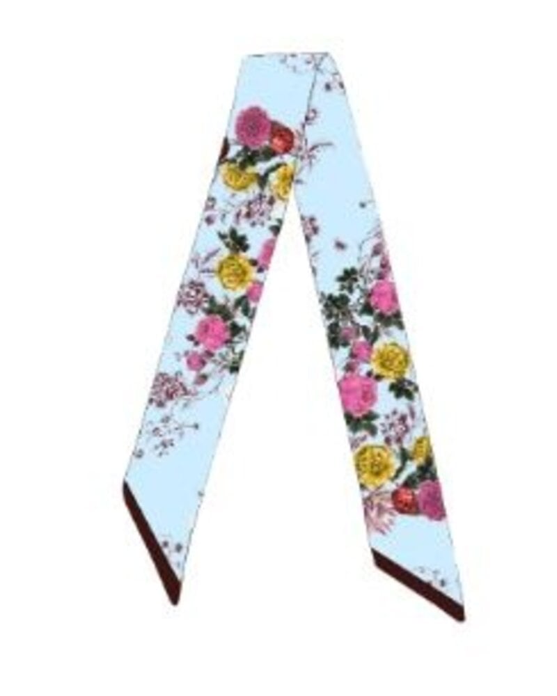 SILK TWILLY: SANREMO BLUE - 32" x 3"