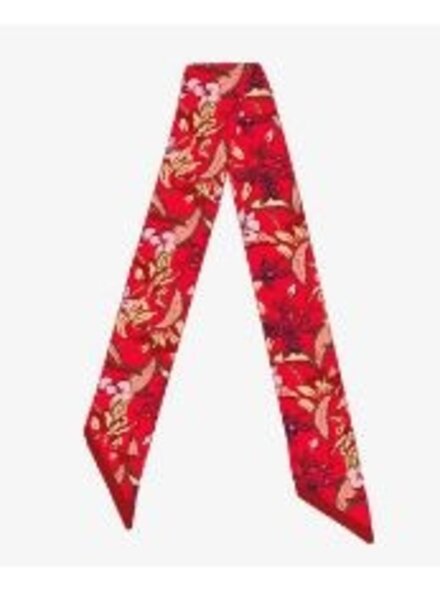 SILK TWILLY: ZANZIBAR RED- 32" x 3"