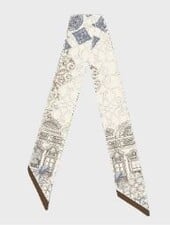 SILK TWILLY: SEVILLE IVORY- 32" x 3"