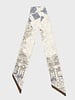 SILK TWILLY: SEVILLE IVORY- 32" x 3"