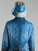 PRINTED COTTON  BUCKET HAT:SAFARI BLUE