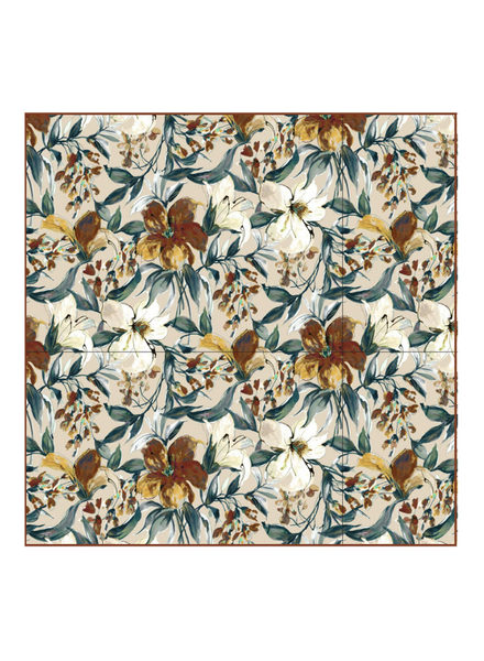 CASHMERE PRINTED SCARF: SICILY