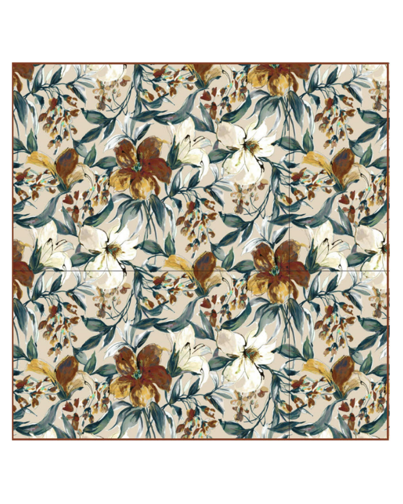 CASHMERE PRINTED SCARF: SICILY