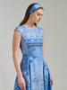 SILK TWILLY: SEVILLE BLUE 32" x 3"