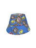 PRINTED COTTON BUCKET HAT: JEWELS: COBALT
