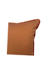 HERRINGBONE ORANGE AND SAND PILLOW