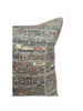 PALM BEACH BALTIC BLUE PRINT SCARF PILLOW 16X20