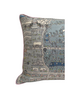 PALM BEACH BALTIC BLUE PRINT SCARF PILLOW 16X24