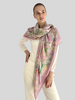 CASHMERE PRINTED SCARF: SPELLO: PINK