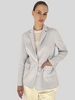 DOUBLE FACED BLAZER: BLUE