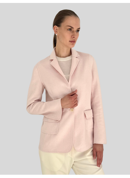 DOUBLE FACED BLAZER: PINK