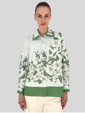 CLASSIC DOUBLE COLLAR SHIRT: APPLE BLOSSOM: LIGHT BLUE