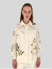 LONG SLEEVE SHIRT: OLIVES: GREEN