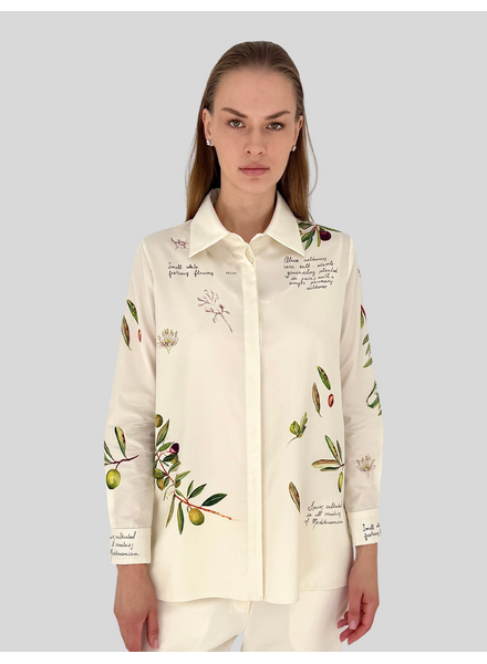 LONG SLEEVE SHIRT: OLIVES: GREEN