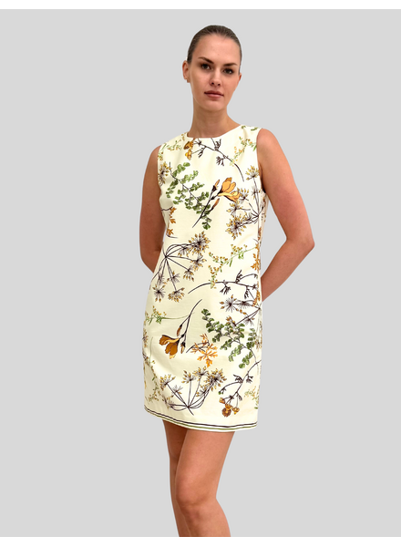 SLEEVELESS DRESS: MARGARITA: IVORY