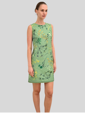 SLEEVELESS DRESS: MARGARITA: GREEN