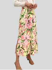 MAXI SKIRT: SICILY: VANILLA