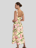 DRESS WITH BELT:  SICILY: VANILLA
