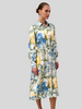 SHIRT DRESS WITH BELT: SICILY: BLUE