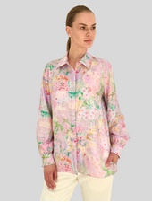 LONG SLEEVE SHIRT: SPELLO: PINK