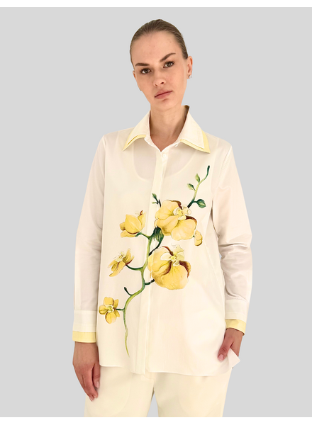 CLASSIC SHIRT WITH DOUBLE COLLAR: ORCHID: MIMOSA