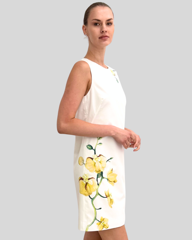 SLEEVELESS DRESS: ORCHID: MIMOSA