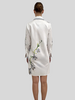 STRAIGHT CUT DRESS: ORCHID: SILVER
