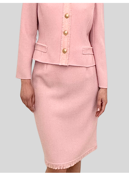 TWEED SKIRT: PINK