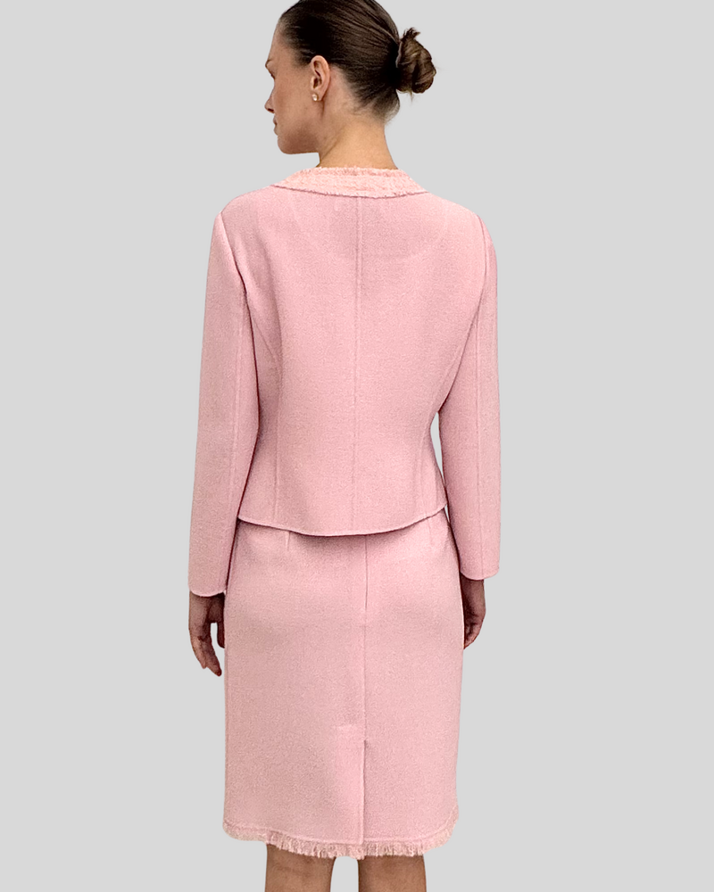 TWEED SKIRT: PINK