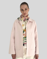 DOUBLE FACED JACKET: PINK