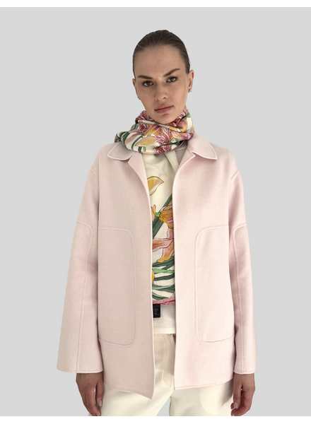 DOUBLE FACED JACKET: PINK