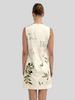 SLEEVELESS DRESS: OLIVES: GREEN