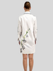 STRAIGHT CUT DRESS: ORCHID: SILVER