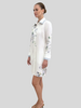 STRAIGHT CUT DRESS: ORCHID: SILVER