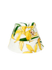 PRINTED COTTON BUCKET HAT: DANCING LADY FLOWER: YELLOW
