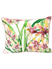 COTTON QUILTED PILLOW: DANCING LADY FLOWER: PINK