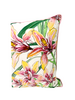 COTTON QUILTED PILLOW: DANCING LADY FLOWER: PINK