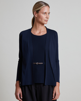 COTTON 2 IN 1 SET WITH BUCKLE: NAVY