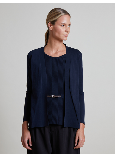 COTTON 2 IN 1 SET WITH BUCKLE: NAVY